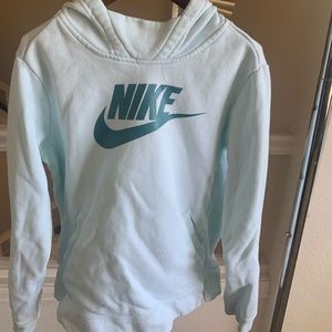 Mint green Nike hoodie size youth large